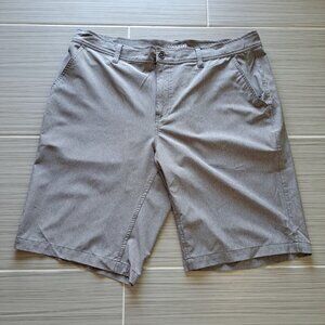 Coolkeep Men's Performance Shorts Gray Size 36 Lightweight